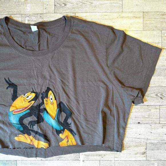 Heckle and Jeckle, Vintage, Cropped Short Sleeve Tee, OSFM - Picture 8 of 16